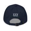 An Embroidered Thin Blue Line Flag Hat with the word tactical on it.