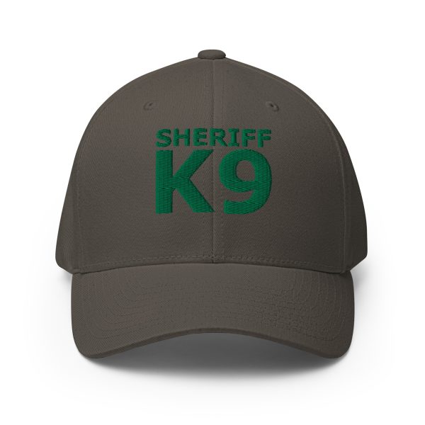 Embroidered Sheriff K-9 Patrol Hat -Green Thread.