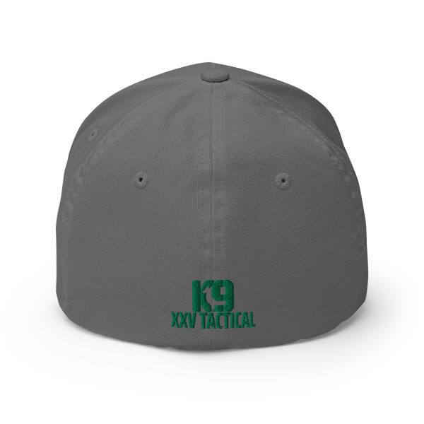 An Embroidered Sheriff K-9 Patrol Hat -Green Thread with the word tactical on it.