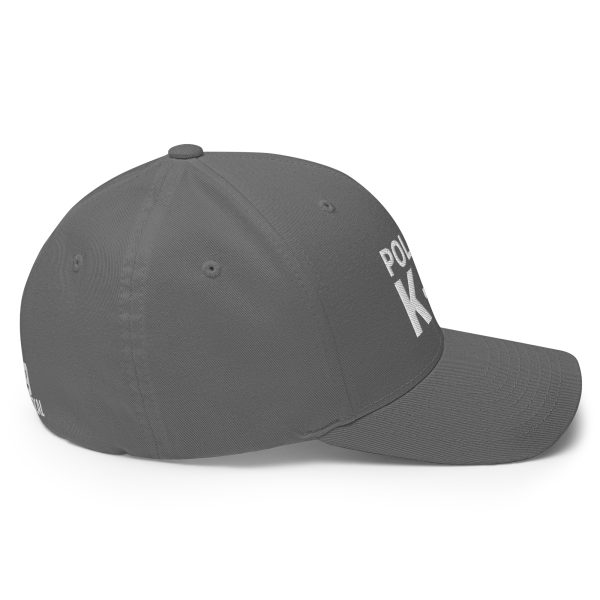 An embroidered Police K-9 Patrol Hat with the word "k" on it.