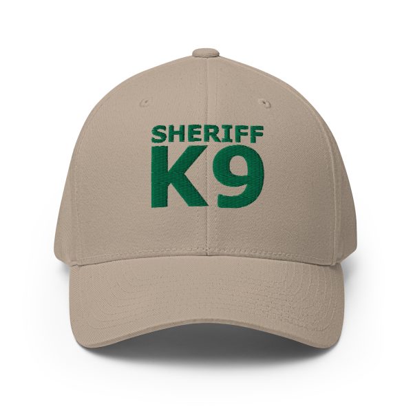 Embroidered Sheriff K-9 Patrol Hat in Green Thread with +Mask and USPS Patch.