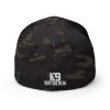 The Embroidered Police K-9 Patrol Hat in camouflage, featuring an embroidered police badge.