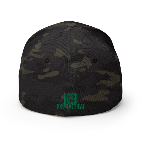 An Embroidered Sheriff K-9 Patrol Hat with Green Thread.