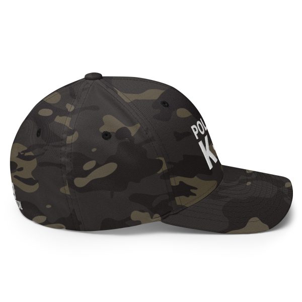An Embroidered Police K-9 Patrol Hat with the word king on it.