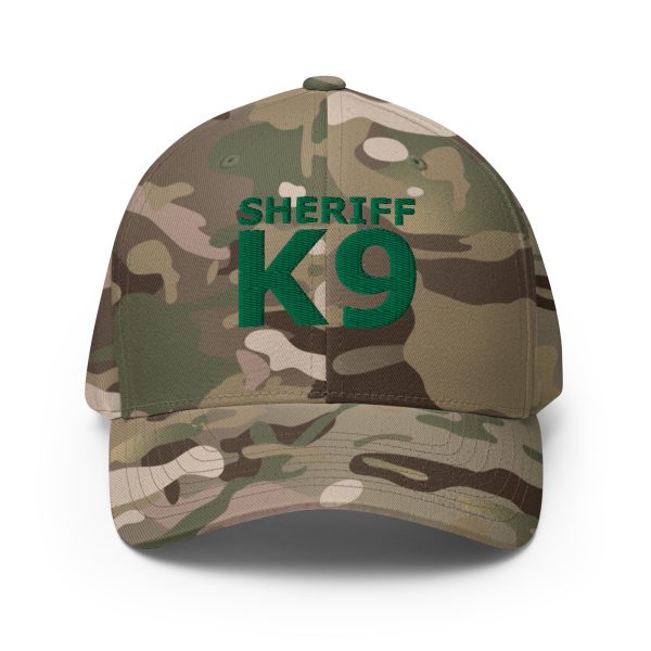 Embroidered Sheriff K-9 Patrol Hat -Green Thread