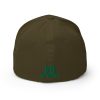 An Embroidered Sheriff K-9 Patrol Hat - Green Thread.