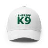 An Embroidered Sheriff K-9 Patrol Hat -Green Thread with the words "Sheriff K9" on it.