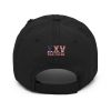 A American Eagle Distressed Dad Hat with an American Eagle on it.