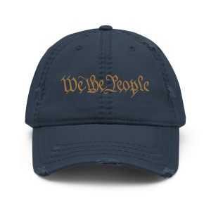 We We The People Distressed Dad Hat distressed dad hat.