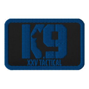 This Royal Blue K-9 Patch is perfect for any tactical canine unit.