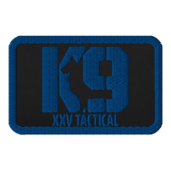 This Royal Blue K-9 Patch is perfect for any tactical canine unit.