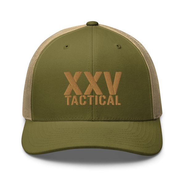 XXV Tactical Trucker Cap.