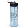 A blue XXV Tactical CamelBak Sports Bottle with a black lid.