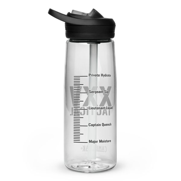 A XXV Tactical CamelBak Sports Bottle with the word XXV on it.