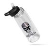 A XXV Tactical CamelBak Sports Bottle -American Skull with an American flag on it.
