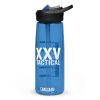 A XXV Tactical CamelBak Sports Bottle with the words tactical on it.