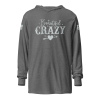 Women's Beautiful Crazy Hooded Long Sleeve Tee.