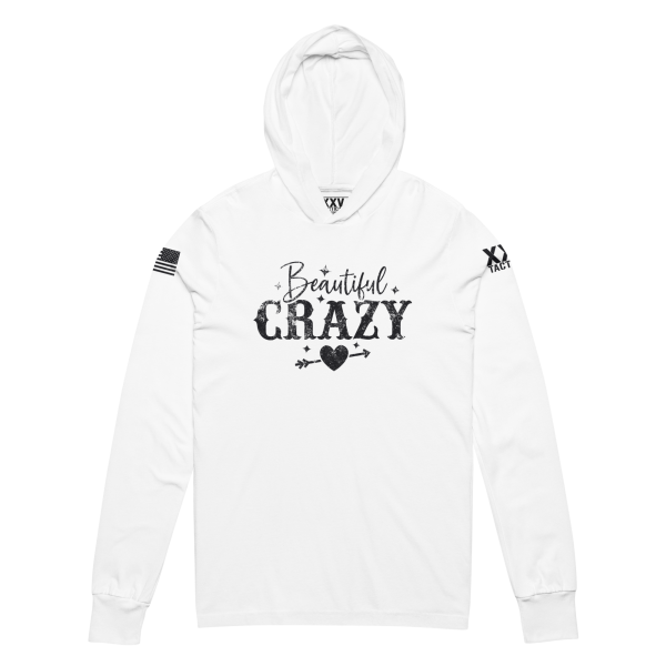 Women's Beautiful Crazy Hooded Long Sleeve Tee