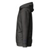 A Men's Stay Salty Embroidered Hoodie with a blue logo on it.