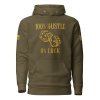 Men's 100% Hustle 0% Luck Hoodie