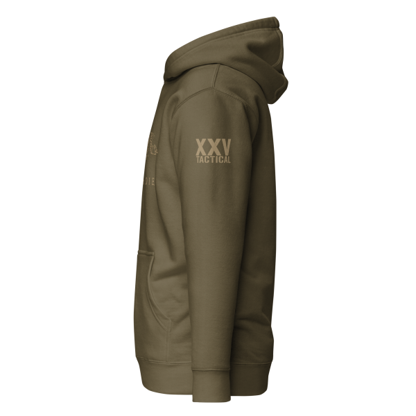 A Men's Join or Die Colonial America Hoodie with the phrase "Join or Die" on it.