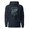 Get Men's Get Salty Hoodie in blue water color.