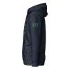 The back of a Men's Get Salty Hoodie with the words "Get Salty" on it.