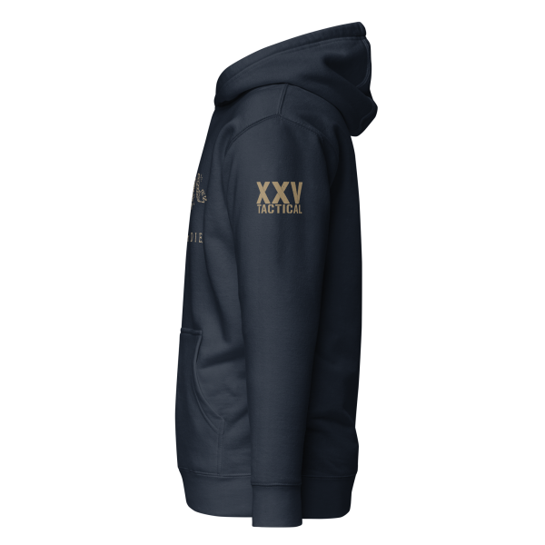 A Men's Join or Die Colonial America Hoodie with the phrase "Join or Die" on it.