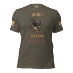 An Operation Iraqi Freedom T-Shirt featuring an image of an eagle.