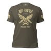 A Men's Ride Forever - Forever Free Tee with the bold slogan "Ride Forever" prominently displayed.