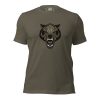 A Wolves don't lose sleep over the opinions of sheep tee featuring an image of a wolf.