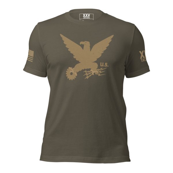A Men's Vintage American Working Class tee with an eagle on it.