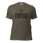 Men's Mandatory Fun Day T-shirt: A Men's Mandatory Fun Day T-shirt for an Enjoyable Time.