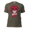 A Men's Why So Serious Tee with a Joker on it.
