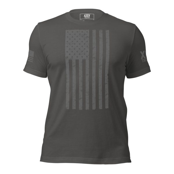A men's American Flag Tee showcasing the American flag.