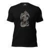 A black Men's St. Michael Defend us in Battle Tee, defending us in battle.
