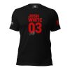 Men's Josh White Racing #03 tee-shirt.