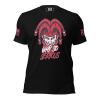 A Men's Why So Serious Tee for men featuring an image of a clown.