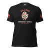 Men's Jiu-Jitsu Tee (Strangle & Mangle) featuring a strange strangle.