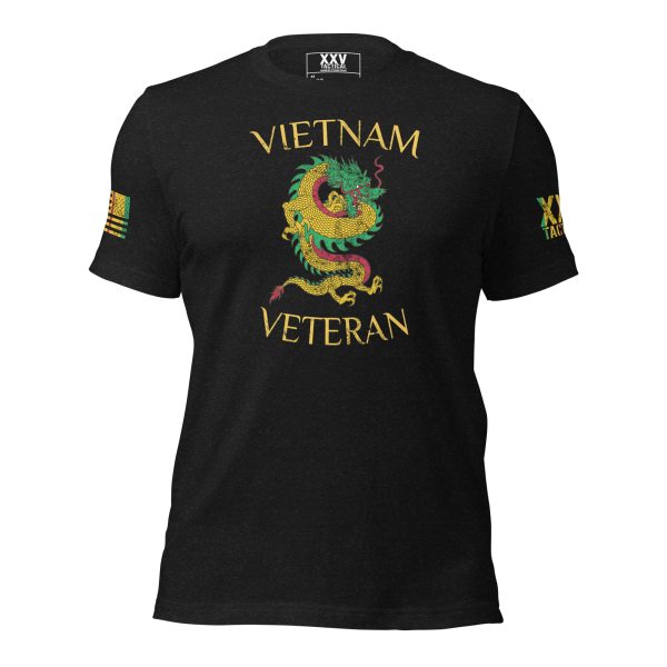An iconic Men's Iconic Vietnam Veteran T-Shirt for Vietnam veterans.