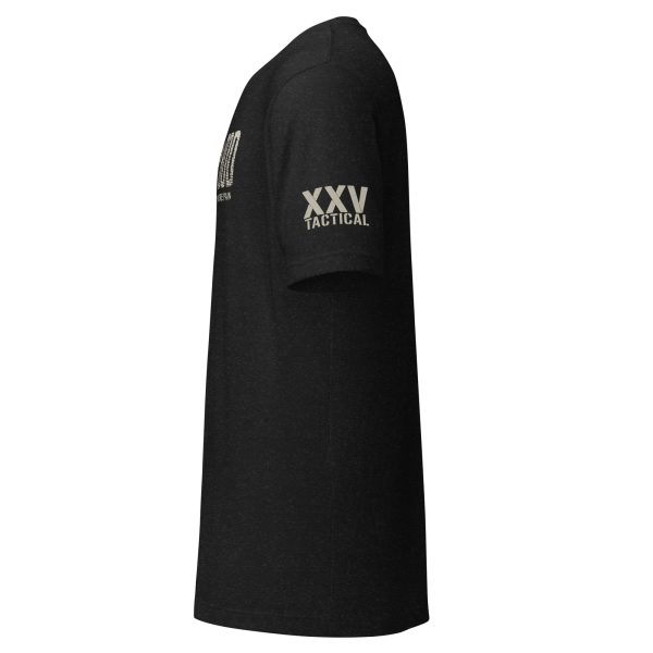 A Men's Vet Bod - Like a Dad Bod But With Pain T-Shirt with the word Dad Bod on it.