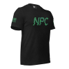 A Women's black Women's NPC Graphic Tee.