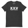 The XXV Tactical T-Shirt in charcoal.