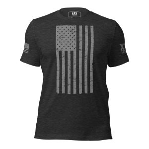 A Men's American Flag Tee.