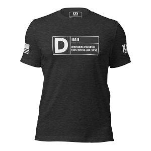 A Dad: Unwavering Protector, Fixer, Mentor, And Friend T-Shirt with the word "protector" on it.