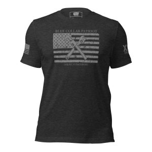 A Men's Blue Collar Patriot Tee, perfect for blue collar men.