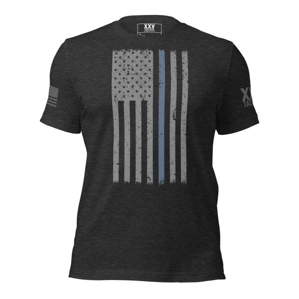 The Men’s Thin Blue Line Flag tee.