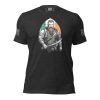 A Men's Irish American Pride T-Shirt featuring an image of a bearded man holding a sword.