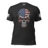 A men's American Skull T-Shirt.