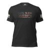 This is a Men's God Bless America T-Shirt.